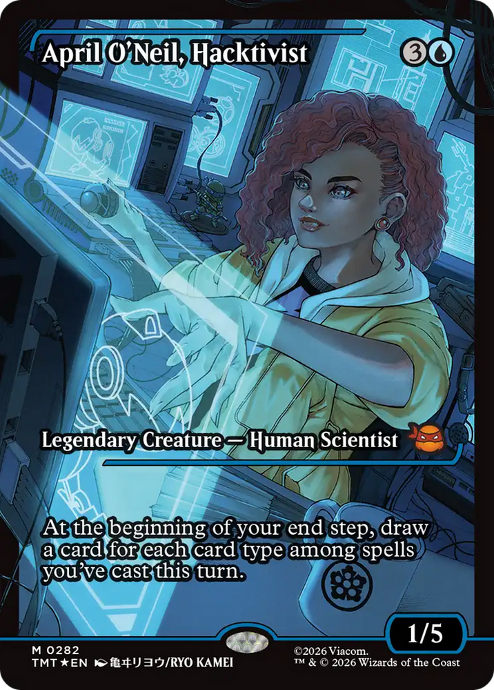 April O'Neil, Hacktivist (0282) (Showcase) [Teenage Mutant Ninja Turtles]