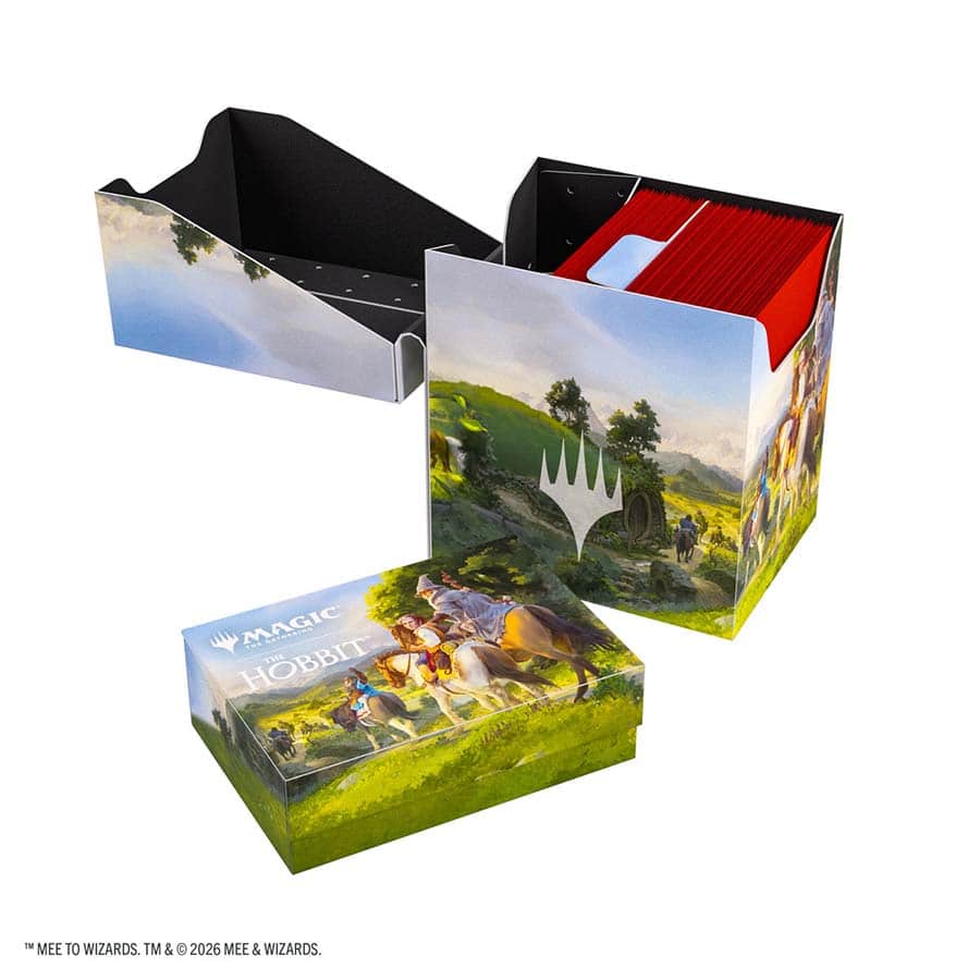 GAMEGENIC: MAGIC THE GATHERING: HOB THE HOBBIT: SOFT CRATE 80: LEAVING HOBBITON AND TROOP OF PONIES