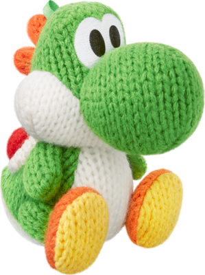 Green Yarn Yoshi (Yoshi Series) [Amiibo]