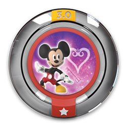 Kingdom Hearts King Mickey D23 Costume Power Disc [Disney Infinity 3.0]