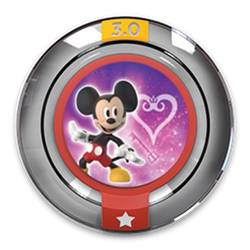 Kingdom Hearts King Mickey D23 Costume Power Disc [Disney Infinity 3.0]