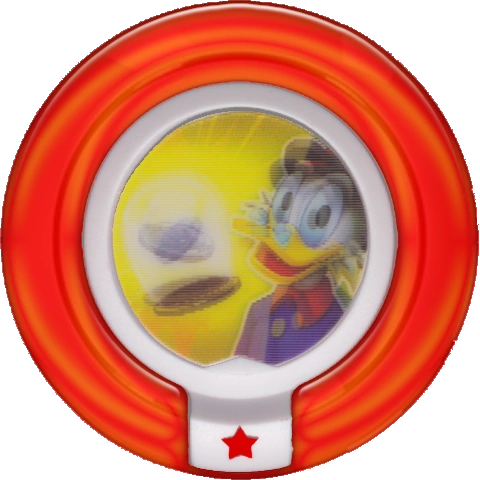 Scrooge McDuck's Lucky Dime Power Disc (Toys 'R' Us Exclusive) [Disney Infinity 1.0]