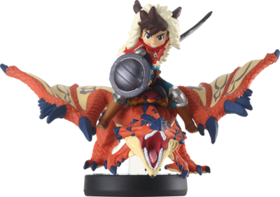 One-Eyed Liolaeus and Rider - Boy (Monster Hunter Stories Series) [Amiibo]