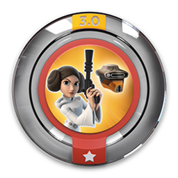 Princess Leia Boushh Disguise Power Disc [Disney Infinity 3.0]