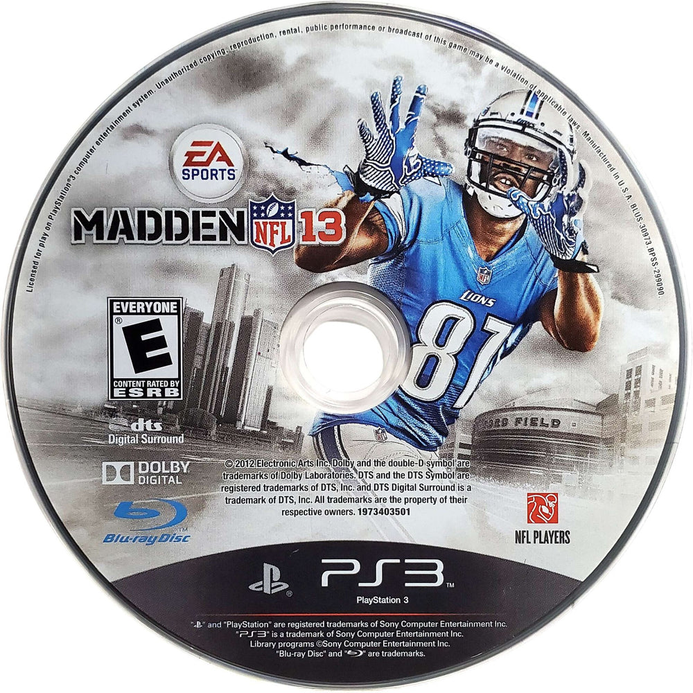 Madden NFL '13 [PlayStation 3]
