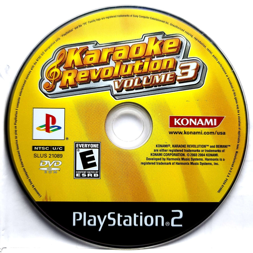 Karaoke Revolution, Volume 3 [PlayStation 2]