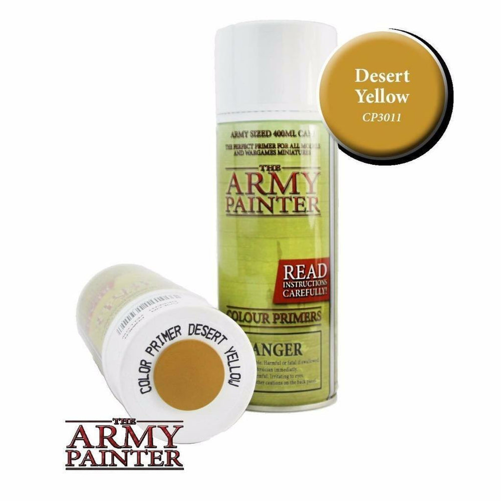 Army Painter Color Primer: Desert Yellow