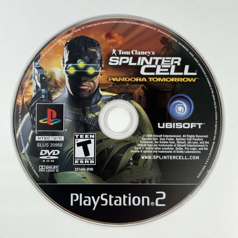 Splinter Cell: Pandora Tomorrow [PlayStation 2]