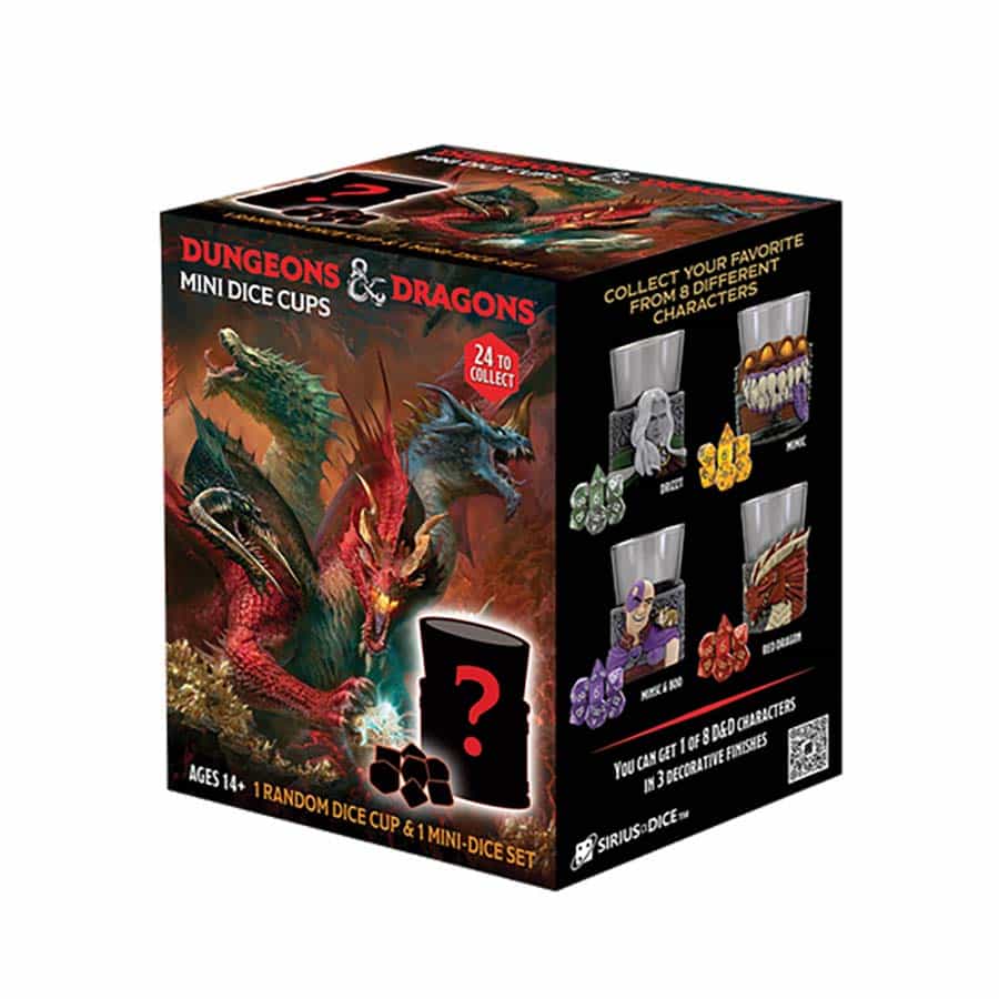 Dungeons & Dragons: Mystery Mini Dice Cup