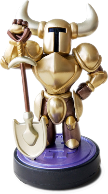 Gold Shovel Knight (Shovel Knight Series) [Amiibo]