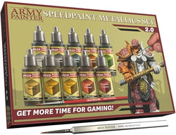 Army Painter: Warpaints SpeedPaint Metallics Set 2.0