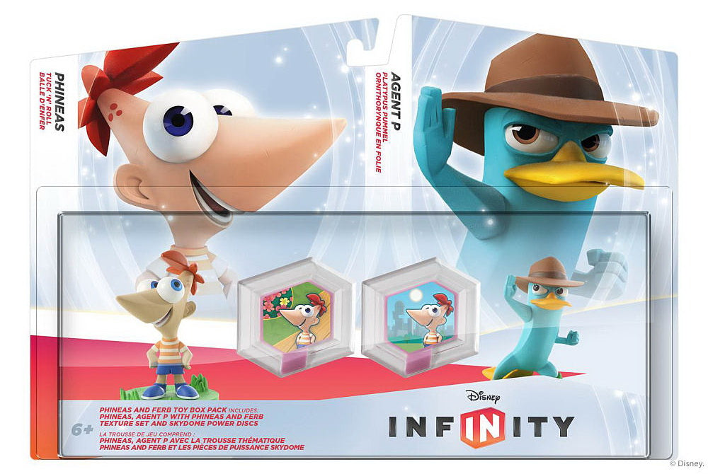 Phineas and Ferb Toy Box Pack [Disney Infinity 1.0]