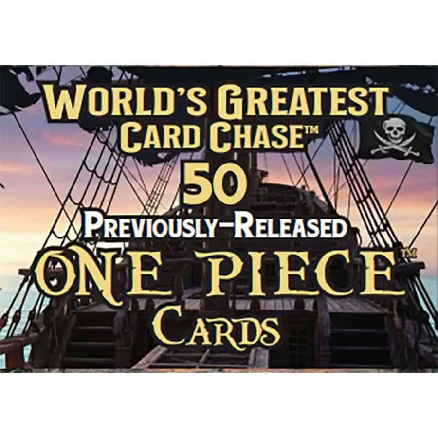 World's Greatest Card Chase One Piece Edition Trading Card BLASTER Box (5 Packs, 10 Cards Per Pack)