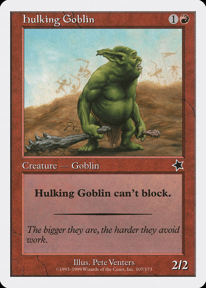 Hulking Goblin [Starter 1999]
